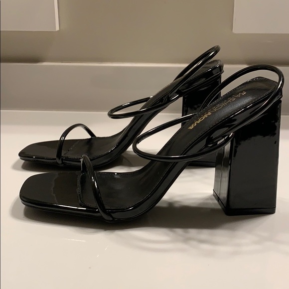 NWT Fashion Nova Black Heel size 9 - Picture 5 of 5